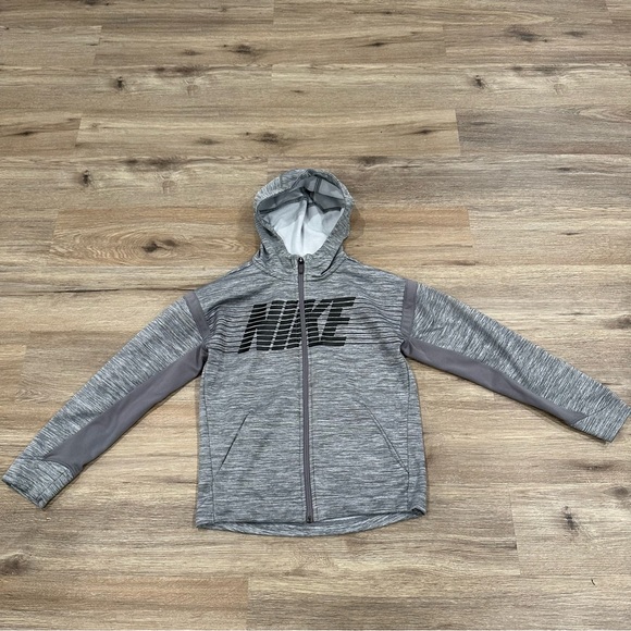 {preloved} Boy’s Nike Dri-Fit Zip Up Hoodie - Picture 3 of 6